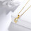 925 Sterling Silver Initial Pendant Necklace 18 inch 2