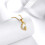 925 Sterling Silver Initial Pendant Necklace 18 inch 4