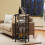 Homcom HOMCOM 4-Tier Kitchen Island on Wheels with 4 Pull-Out Baskets, Oak 6