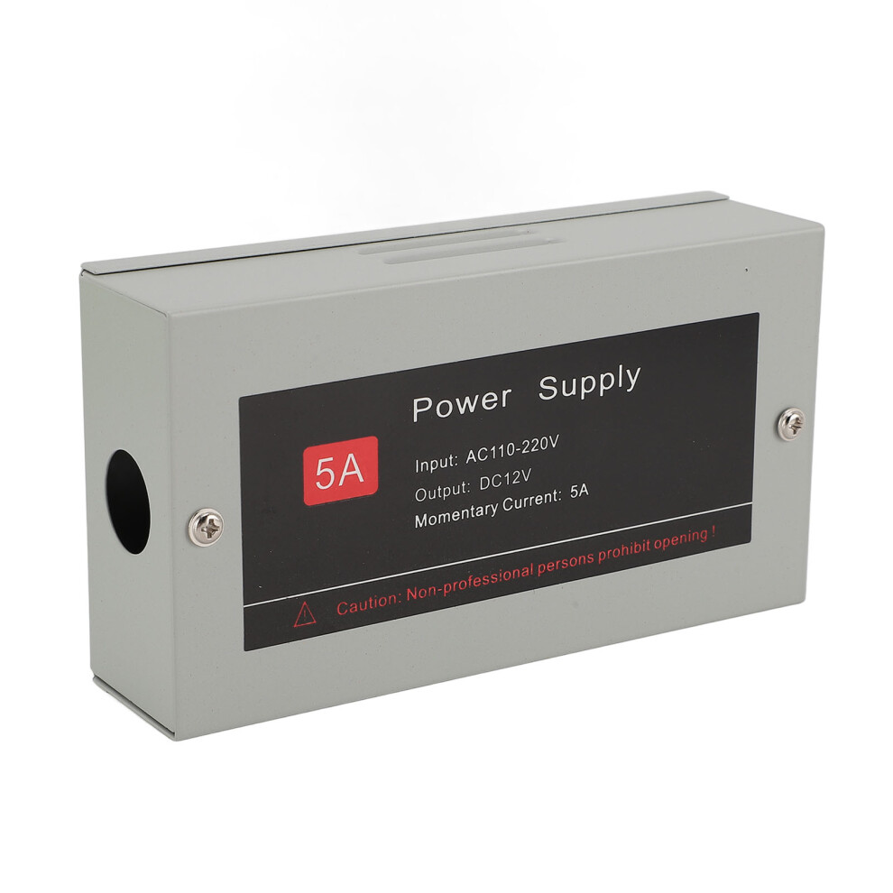 12V 5A Iron Doorbell Power Supply Transformer, Durable, Compact 5021384811070