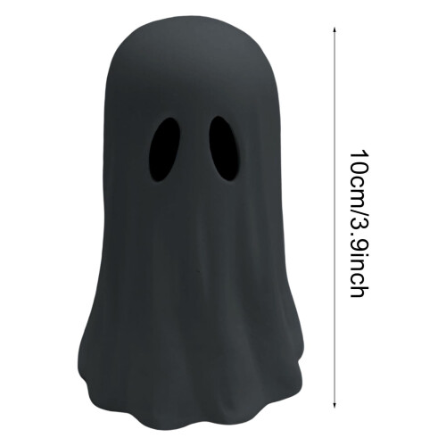 Διακόσμηση τραπεζιού με φαντάσματα για το Halloween, μαύρη 3,94 ίντσες 2
