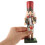 Walnut Wood Nutcracker Soldier Christmas Decor 15.5 cm 5