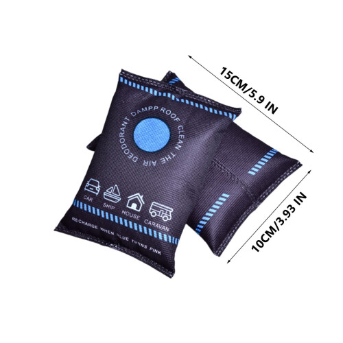Reusable Color-Changing Silica Gel Dehumidifier Bag 1