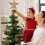 Christmas Tree Ornaments Shatterproof Brown 12 PCS 2
