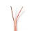 Speaker cable | 2x 4.00 mm² | Copper | 15.0 m | Round | PVC | Transparent | Roll 1