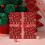 Kerstcadeaupapier set met handgemaakte geschenkdozen 4