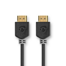 Ultra High Speed HDMI Kabel | HDMI Kontakt | HDMI Kontakt | 8K@60Hz | 48 Gbps | 2,00 m | Rund | 6,5 mm | Anthrazit | Låda