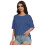 Kurzarm-Top mit Rundhalsausschnitt für Damen, Sommer 4