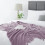Light Lavender Throw Blanket 50x60 Inches Throw Textured Solid Soft Sofa Couch Decorative Knit Blanket 6