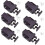 (As show, One size) 6 Pack Brown Touch Release Catch Latch, Push-to-Open Cabinet & Drawer Lock with Automatic Pop-up Function 1
