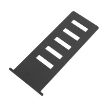 Extensión de placa negra GS 450R/450K 13x6cm 1.5mm