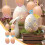 Easter Eggs Assorted Colors 6 Pcs 8