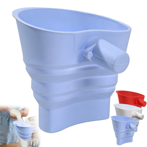 Entonnoir en silicone pour robot KitchenAid – Qualité alimentaire, 1