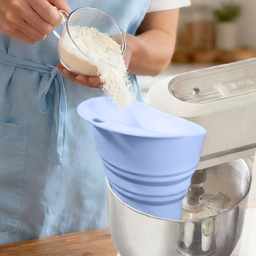 Silicone Flour Funnel 1Pcs Leak Proof Large Capacity Design 2