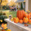 Halloween Græskar Dekorationssæt Efterår 7Pieces 5