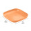 7" Square Lightweight Plates, Deep Dinner Dishes, Camping Dinnerware for Serving Pasta Fruit 2