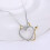 Collana con pendente da donna, elegante gioiello alla moda 2