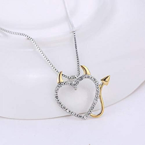 Collana con pendente da donna, elegante gioiello alla moda 1