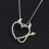 Collana con pendente da donna, elegante gioiello alla moda 5