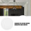 Vervangende diffuserkap voor plafondlampen, ronde acryl diffuserkap, LED-lichtdiffuser, plafondlampdiffuser. 3