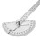 180 Straightedge Rotating Angle Protractor Ruler Stainless Steel Protractor 6