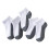 Mikilon kids' athletic cushioned ankle socks 5 pairs 2