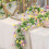 6.9FT Easter Garland with Artificial Easter Egg and Mixed Flowers,Easter Decorations Spring Vine for Home Table Tree Arch Door Decoration 8