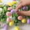 6.9FT Easter Garland with Artificial Easter Egg and Mixed Flowers,Easter Decorations Spring Vine for Home Table Tree Arch Door Decoration 4