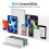 Vertical Laptop Stand Aluminum Folding Laptop Tablet Computer Accessories 3