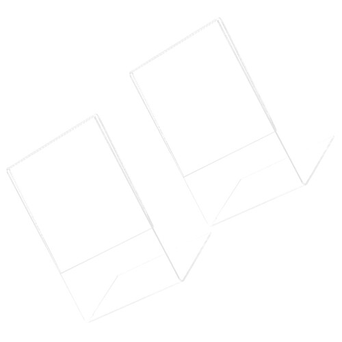 A5 Clear Acrylic Photo Frame – 2 Pack 2