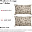 Conjunto de 2 capas de almofada vintage com estampa floral, 45x45cm (18x18 polegadas). 5
