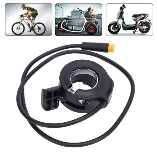 Water Resistant 3-Pin Thumb Throttle for Folding Scooters, 50cm Cable