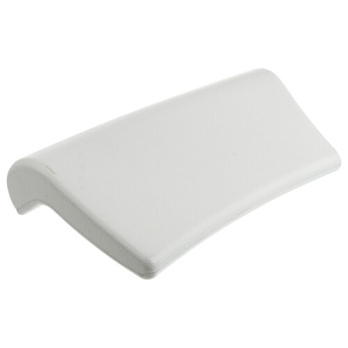 Almofada de Banho com Design Ergonômico Branca em PU (Pacote com 1) 11,6 x 5,7 polegadas 2