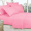 Microfiber Bedding Set Light Pink 5-Piece 1500 Thread Count 2