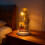 LED-Nachtlicht-Skulptur mit Mini-Büchern, warm 4