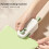 Mini scelleuse de sacs avec cutter et aimant, rechargeable par USB-C 3