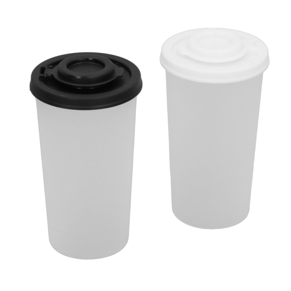 Reusable Salt & Pepper Dispensers 2Pcs for Camping Picnics & Outdoor Cooking