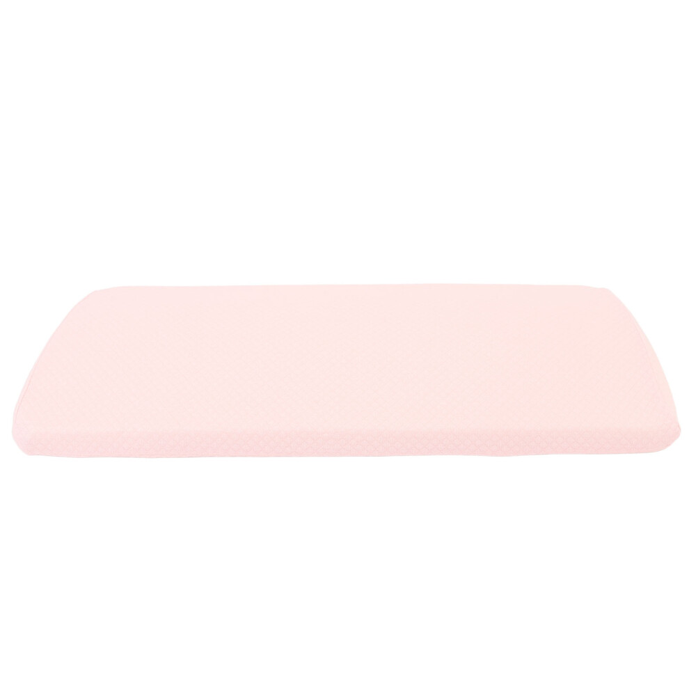 Pink Memory Foam Lumbar Support Pillow For Sleeping, 56X26x5cm,