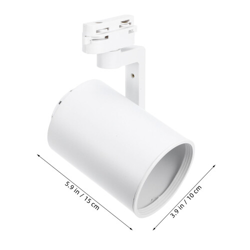 Spotlight Pendant Light for Kitchen White Single Track 1