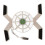 BESTYASH 1Pc Multi-Function Laptop Cooler Fan White Plastic Mute Cooling Fan for Computer CPU 7