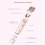 Dermave Trimmer2.0, 2-σε-1IPX7 Αδιάβροχο τρίμερ μπικίνι και προσώπου για υγρή/στεγνή χρήση με 3