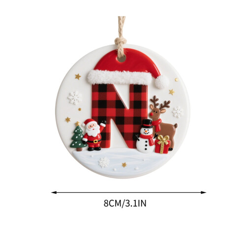 Panneau suspendu en acrylique transparent HD 26 lettres 1