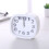 Table Clock Low Noise Multi-functional Round Small Bedside Analog Alarm Clock for Daily Use 8