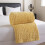 Waffle Jacquard Blanket Yellow 70x100 cm 6