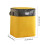 Extra Large 180L Moving Storage Bag Yellow Waterproof 3