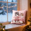 Housse de coussin en peluche multicolore 45 x 45 cm 5