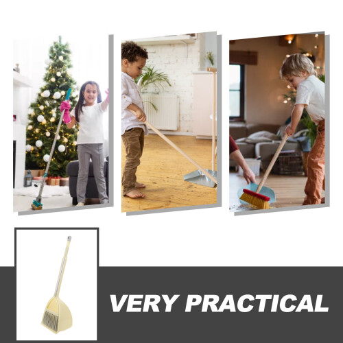 Sweeping Table Brush Children's Broom Dustpan Toddler 2