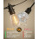60ft Vintage Edison LED String Lights, S14 Bulbs, IP65 4