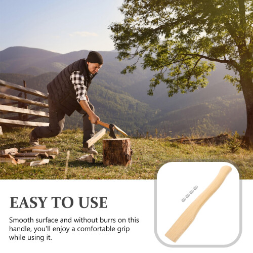 Worgeous Repairing Handle Axe Replacement Splitting Hatchet Handles Beige 2