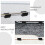 Πλαστικά προστατευτικά δαπέδου MLINS σε σχήμα U με τσόχα για χρήση σε έπιπλα, 6